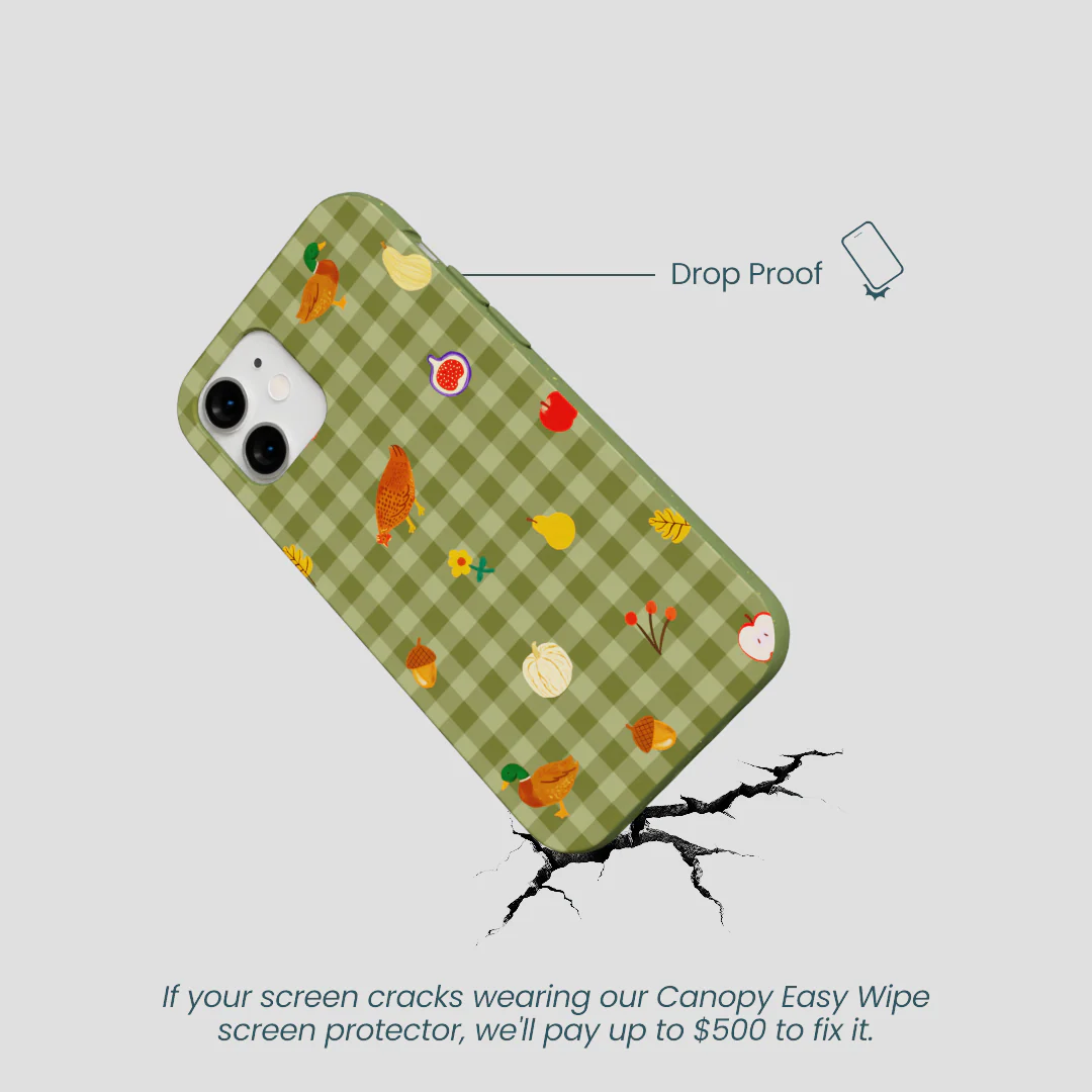 Forest Floor Harvest Folk iPhone 12 Mini Case - Image 5