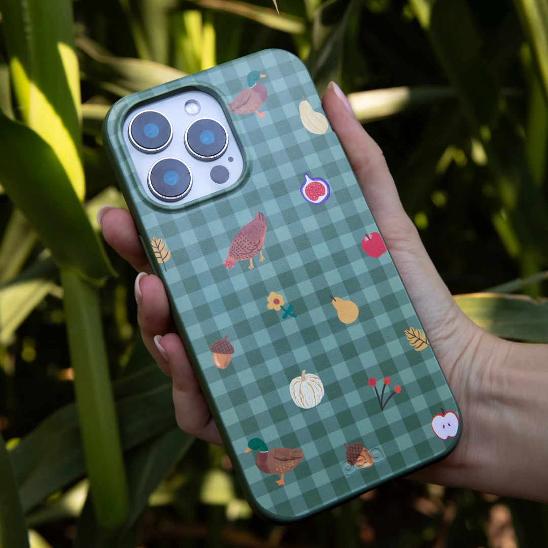 Forest Floor Harvest Folk iPhone 13 Case - Image 2
