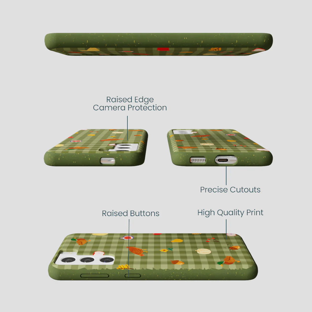 Forest Floor Harvest Folk Samsung Galaxy S21 Case - Image 3