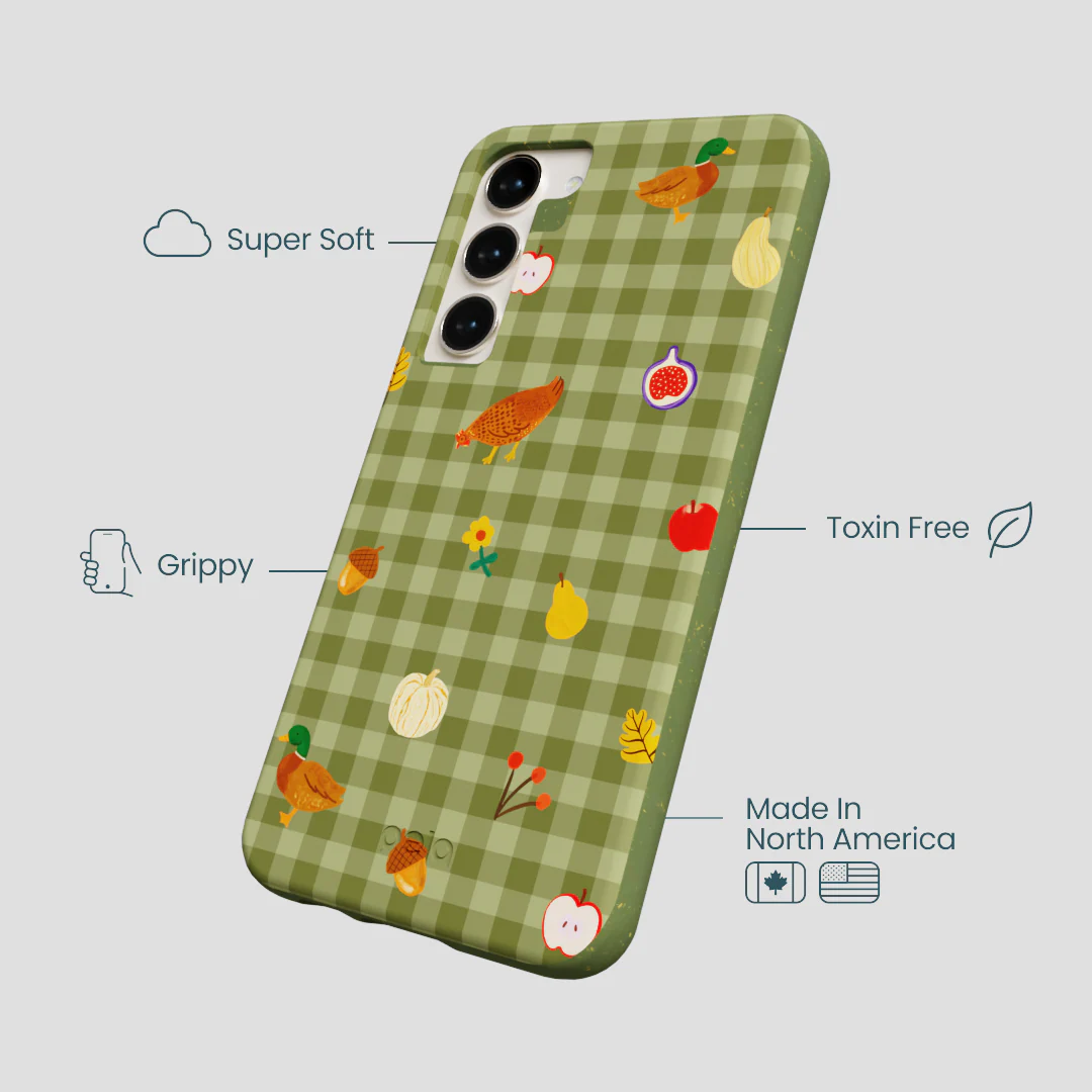 Forest Floor Harvest Folk Samsung Galaxy S24+(Plus) Case - Image 4