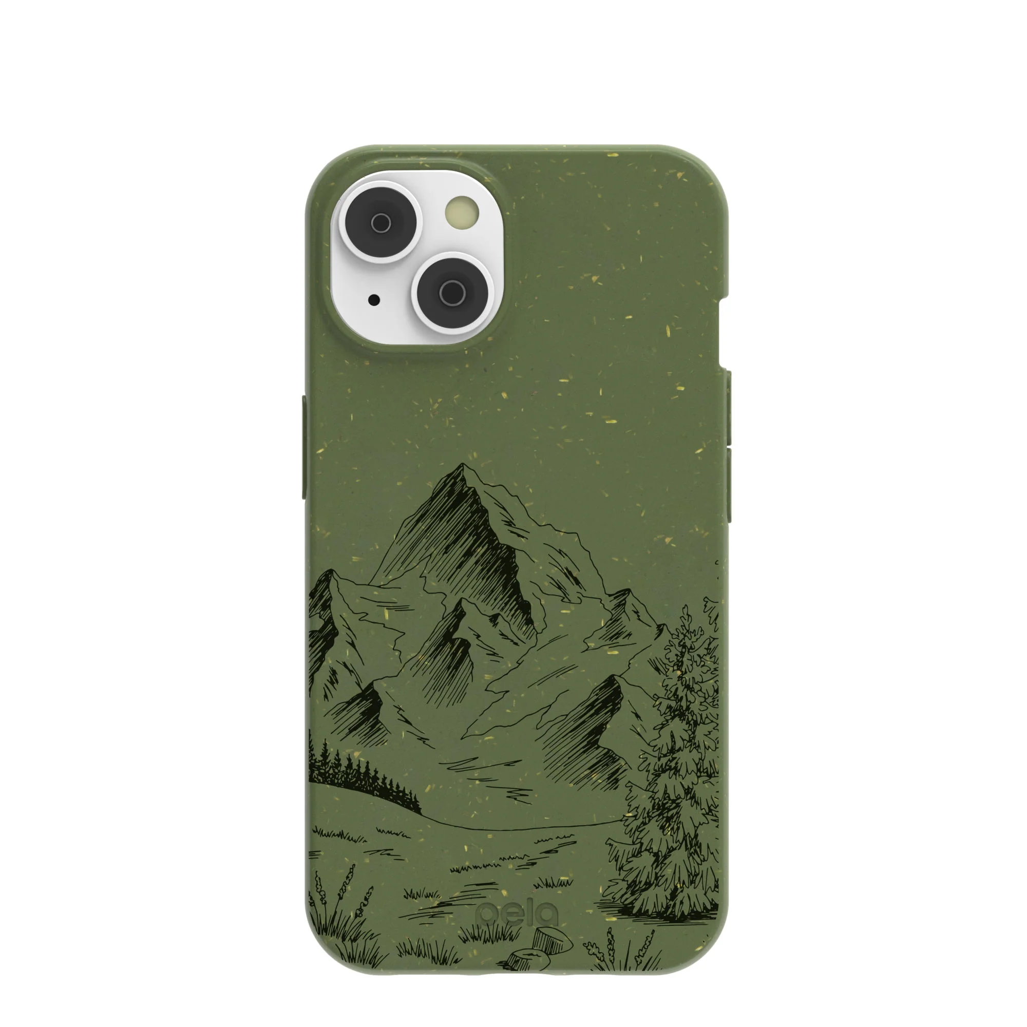 Forest Floor Line Ridge iPhone 14 Case