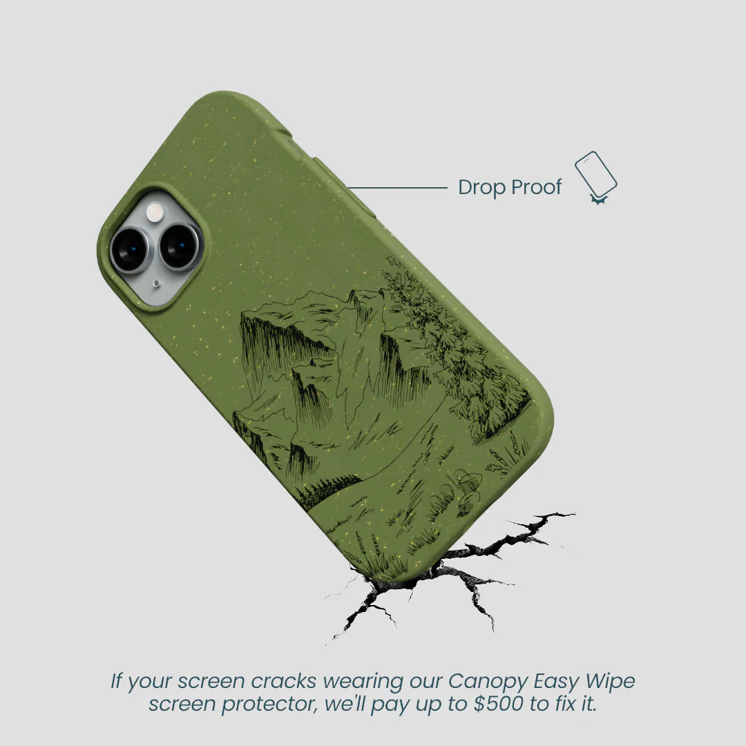 Forest Floor Line Ridge iPhone 15 Case - Image 5