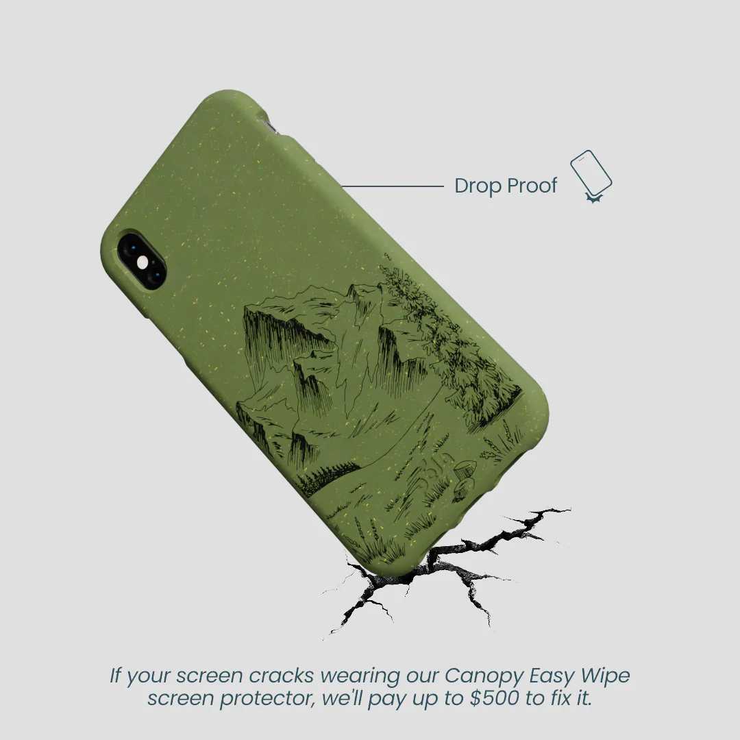 Forest Floor Line Ridge iPhone XR Case - Image 4