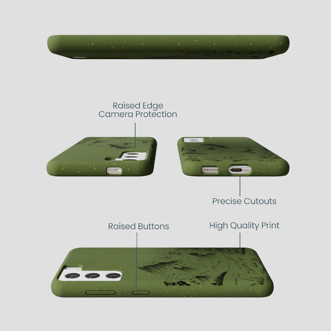Forest Floor Line Ridge Samsung Galaxy S21 Case - Image 2