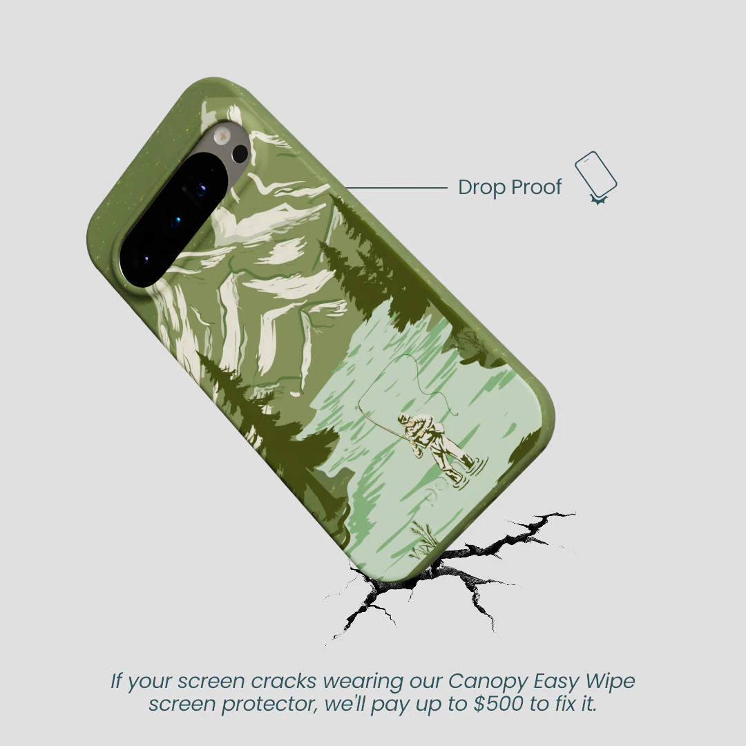 Forest Floor Morning Fishing Google Pixel 9/9 Pro Case - Image 5