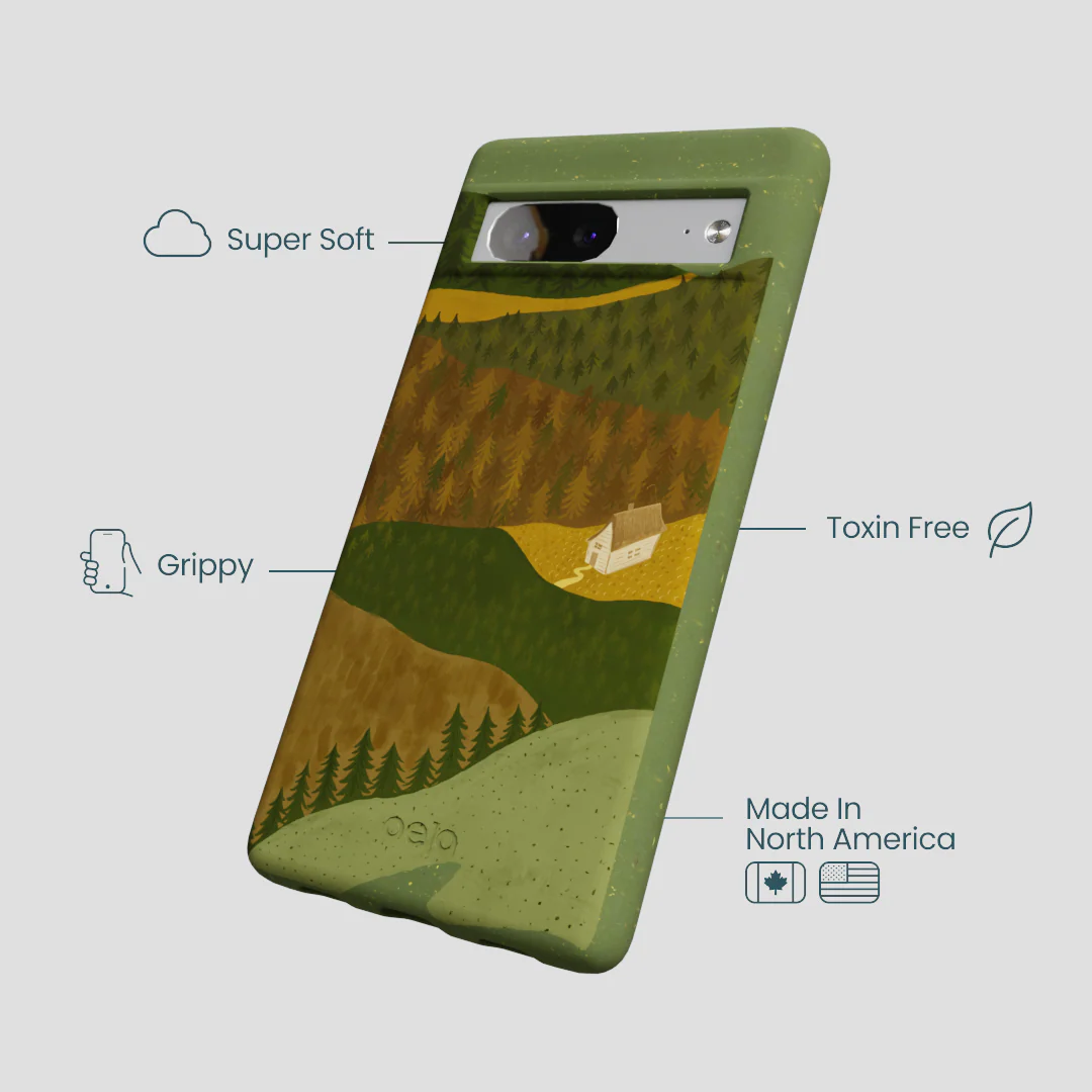 Forest Floor Mountain Nest Google Pixel 7a Case - Image 4