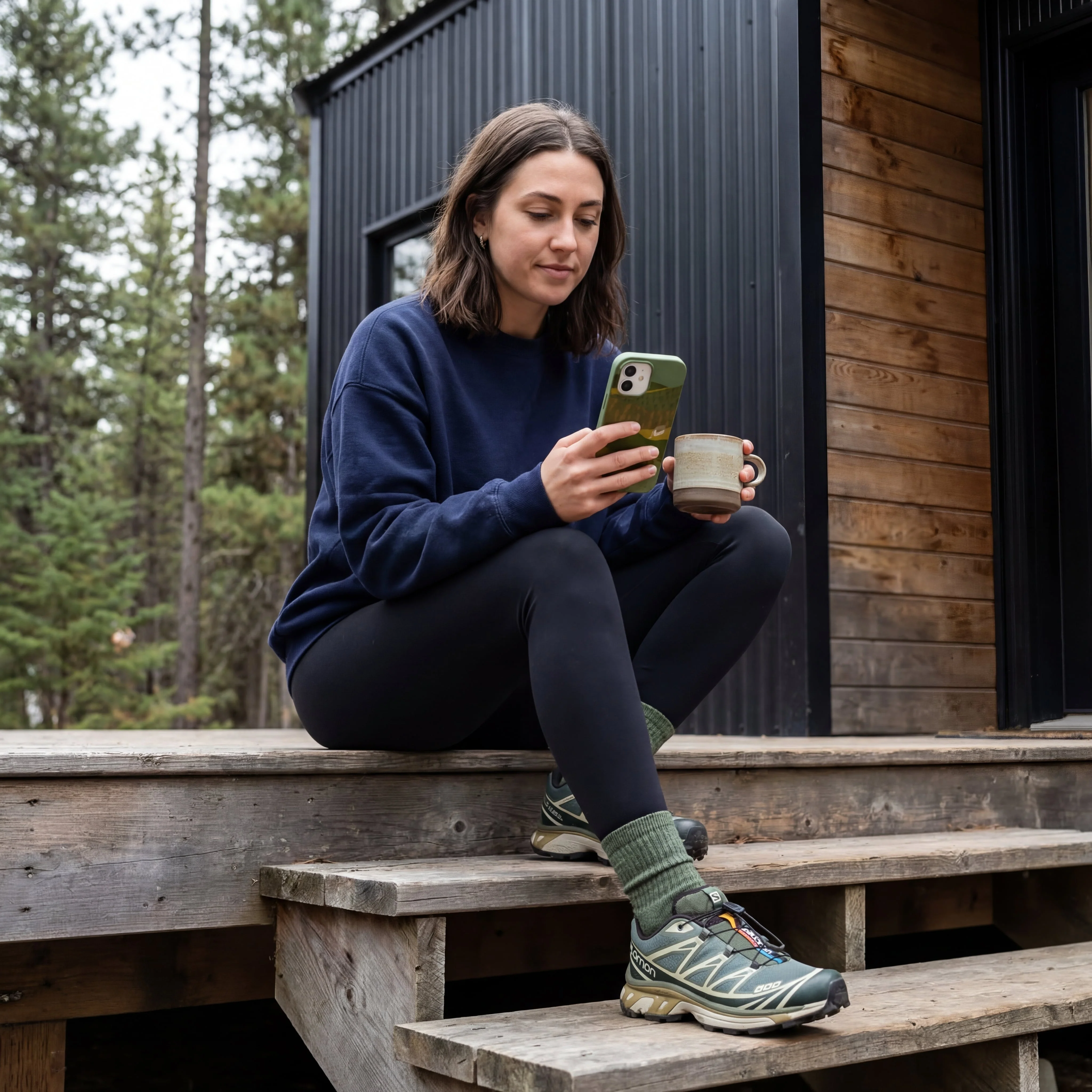 Forest Floor Mountain Nest iPhone 14 Pro Case - Image 2