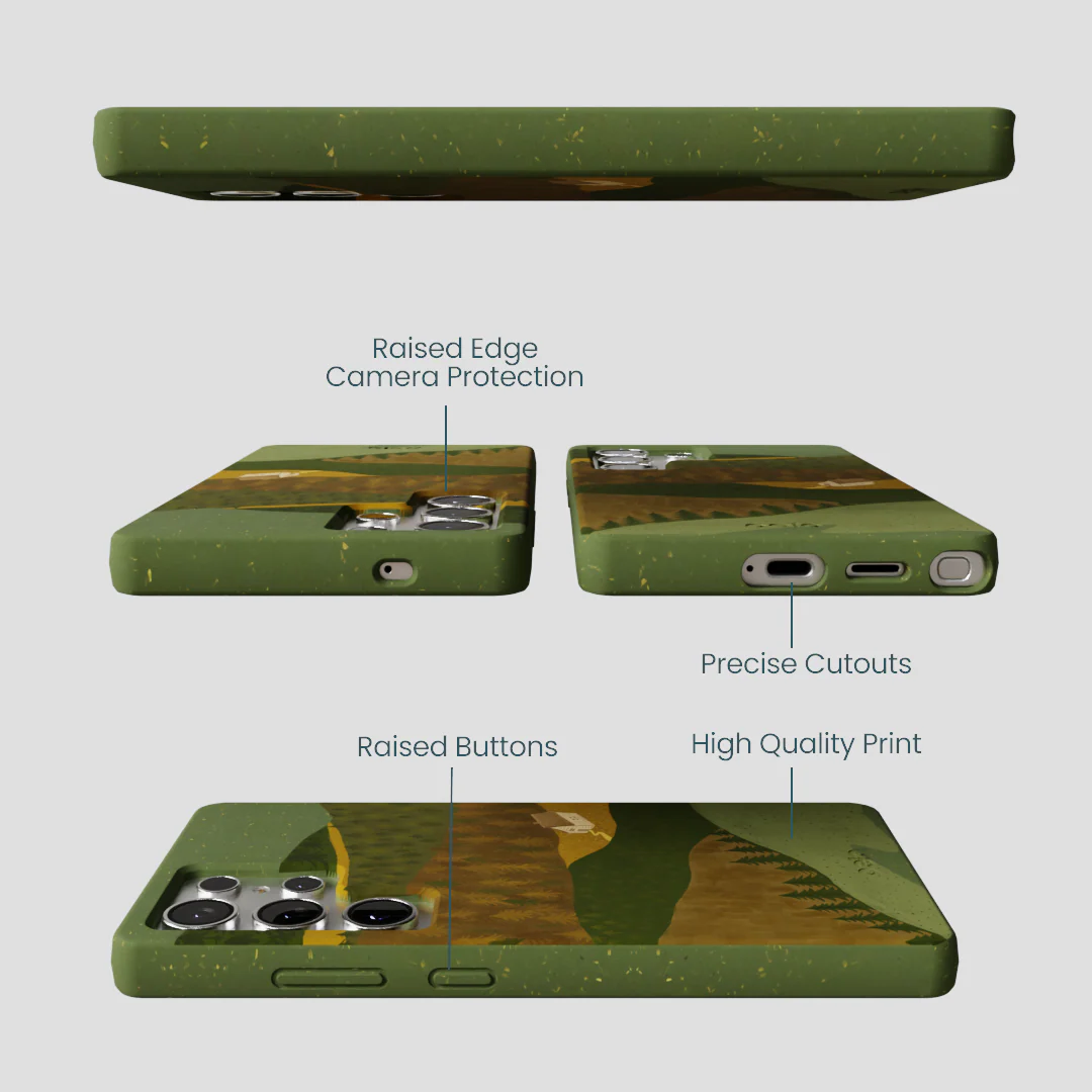 Forest Floor Mountain Nest Samsung Galaxy S25 Ultra Case - Image 3