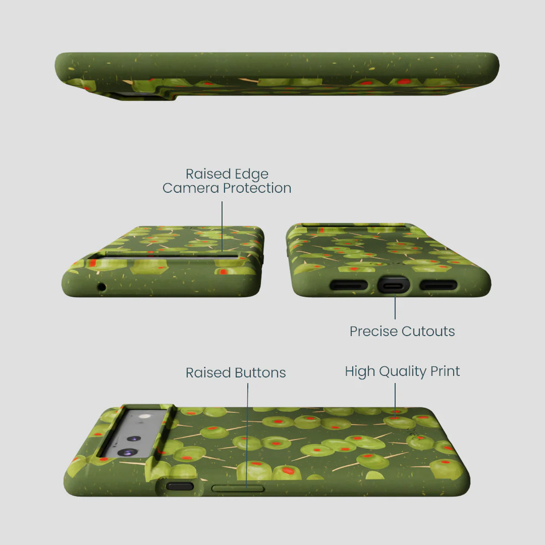 Forest Floor Olive Hour Google Pixel 6 Case - Image 3