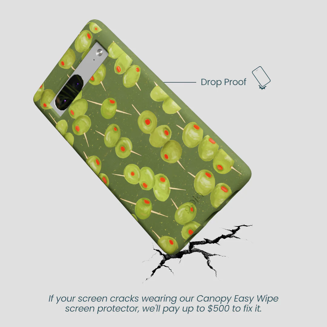 Forest Floor Olive Hour Google Pixel 7a Case - Image 5