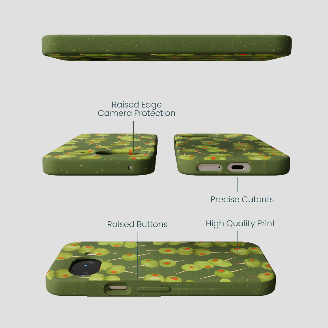 Forest Floor Olive Hour Google Pixel 9a Case - Image 3