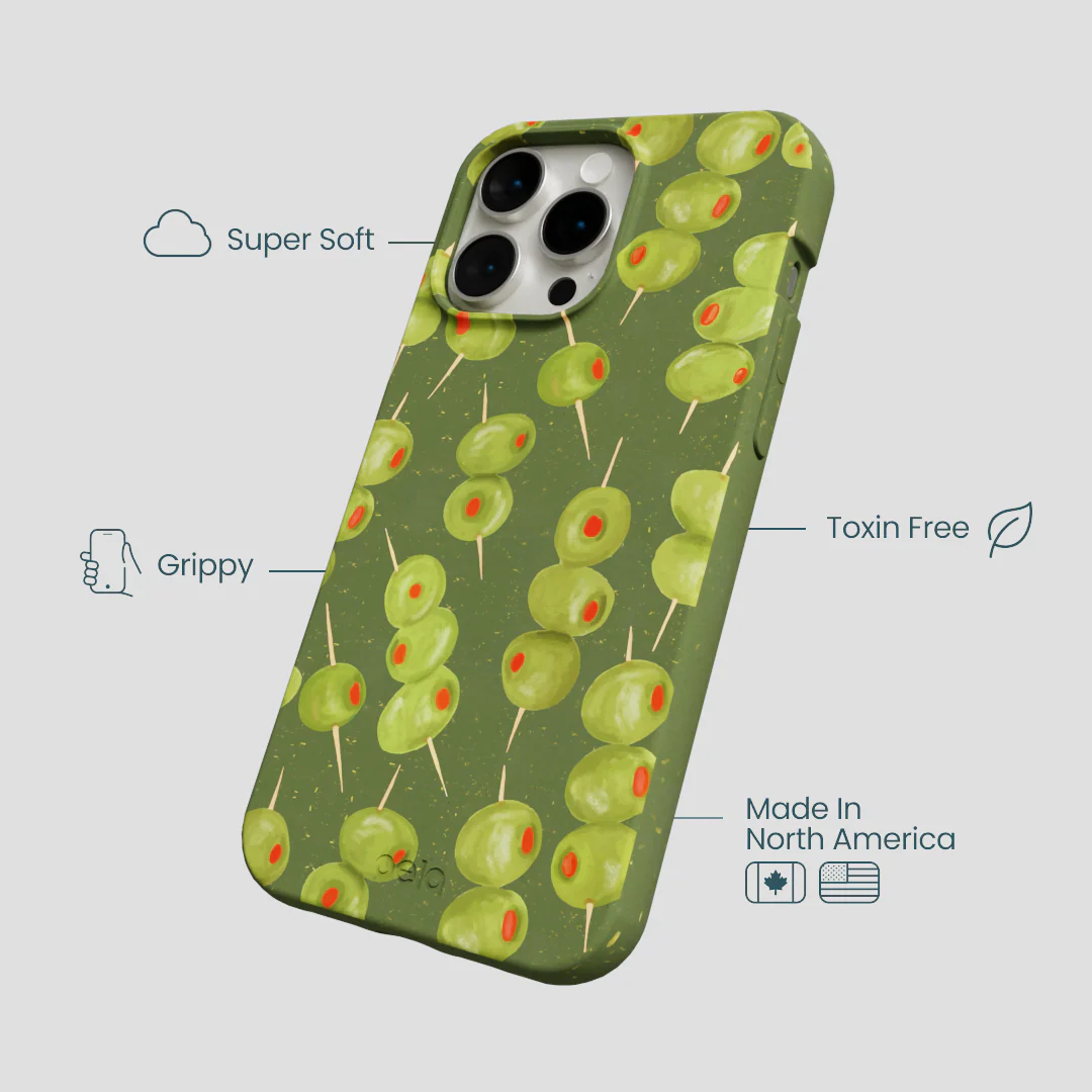 Forest Floor Olive Hour iPhone 14 Pro Max Case - Image 4