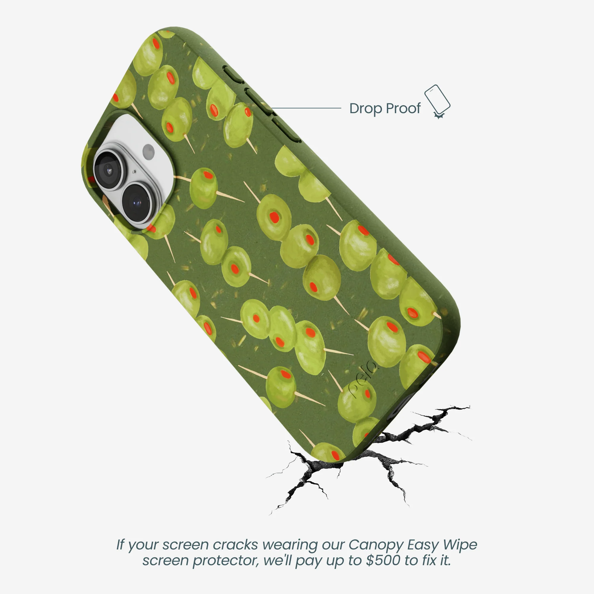 Forest Floor Olive Hour iPhone 17 Case - Image 5