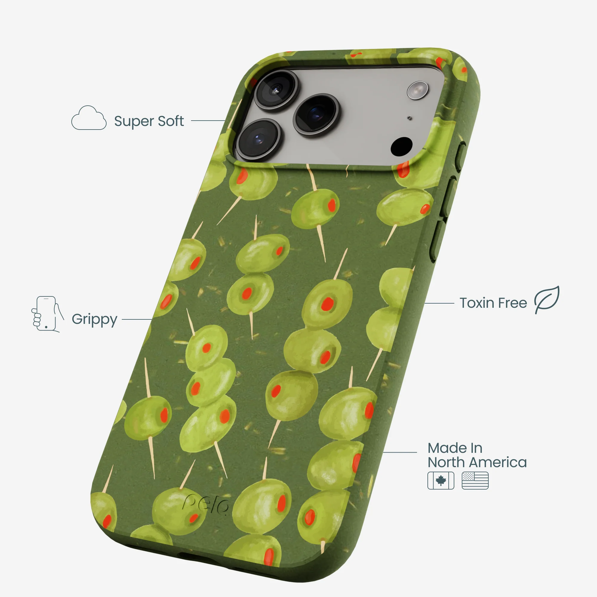 Forest Floor Olive Hour iPhone 17 Pro Max Case - Image 4