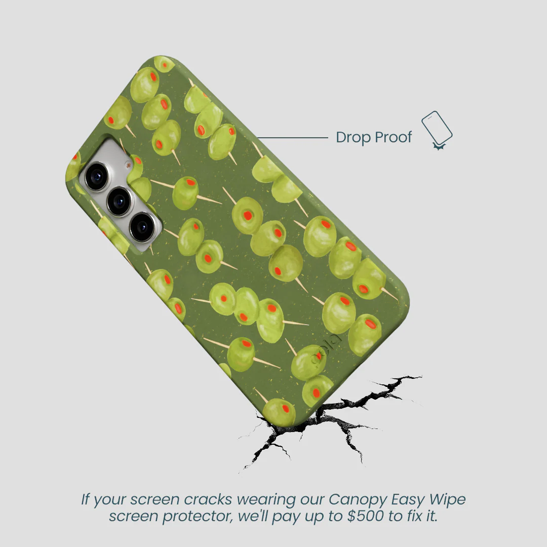 Forest Floor Olive Hour Samsung Galaxy S25 Case - Image 5