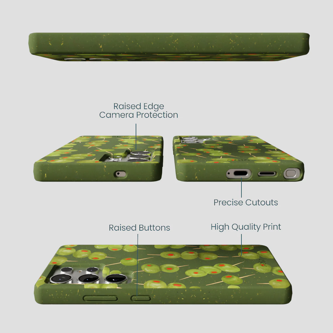 Forest Floor Olive Hour Samsung Galaxy S25 Ultra Case - Image 3