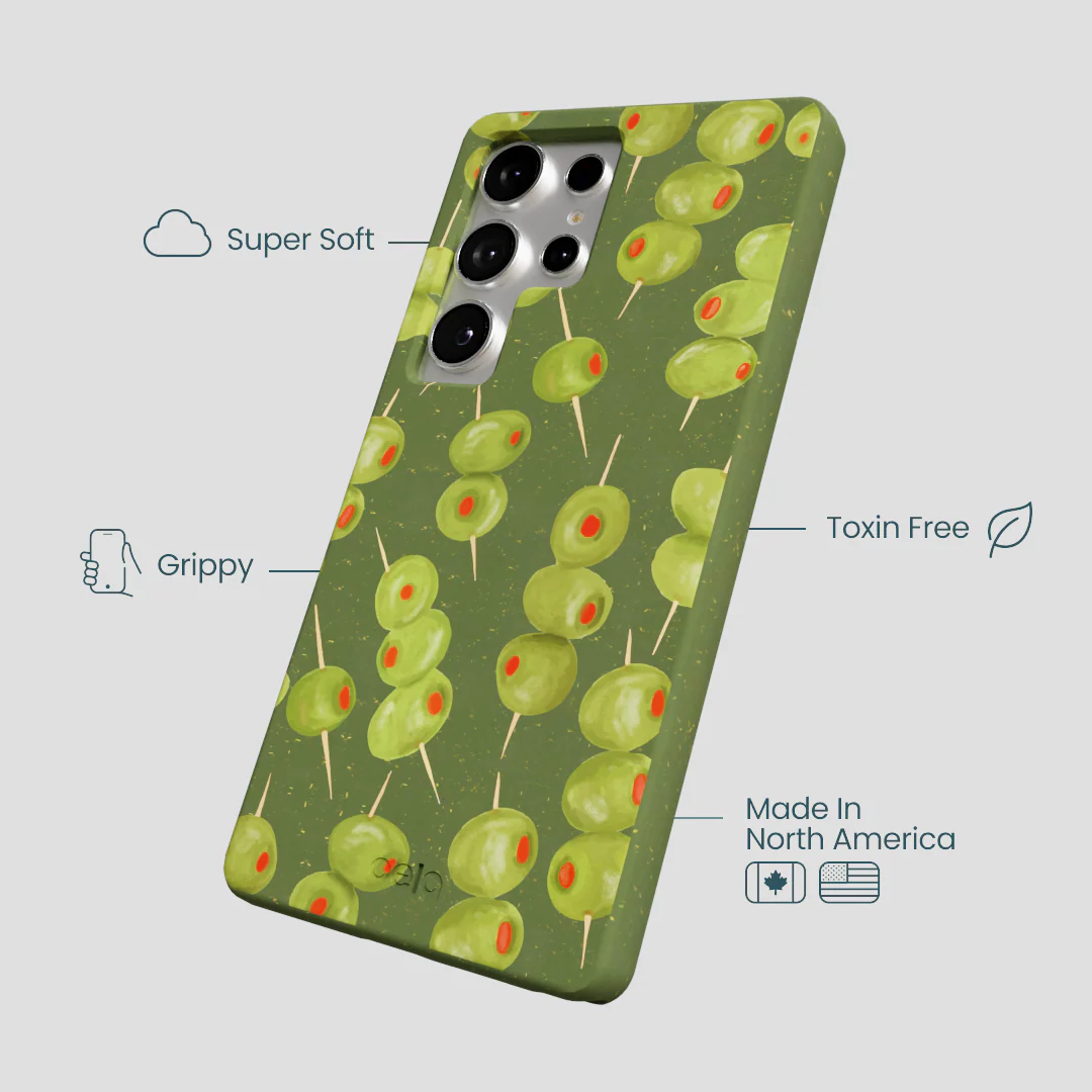Forest Floor Olive Hour Samsung Galaxy S25 Ultra Case - Image 4