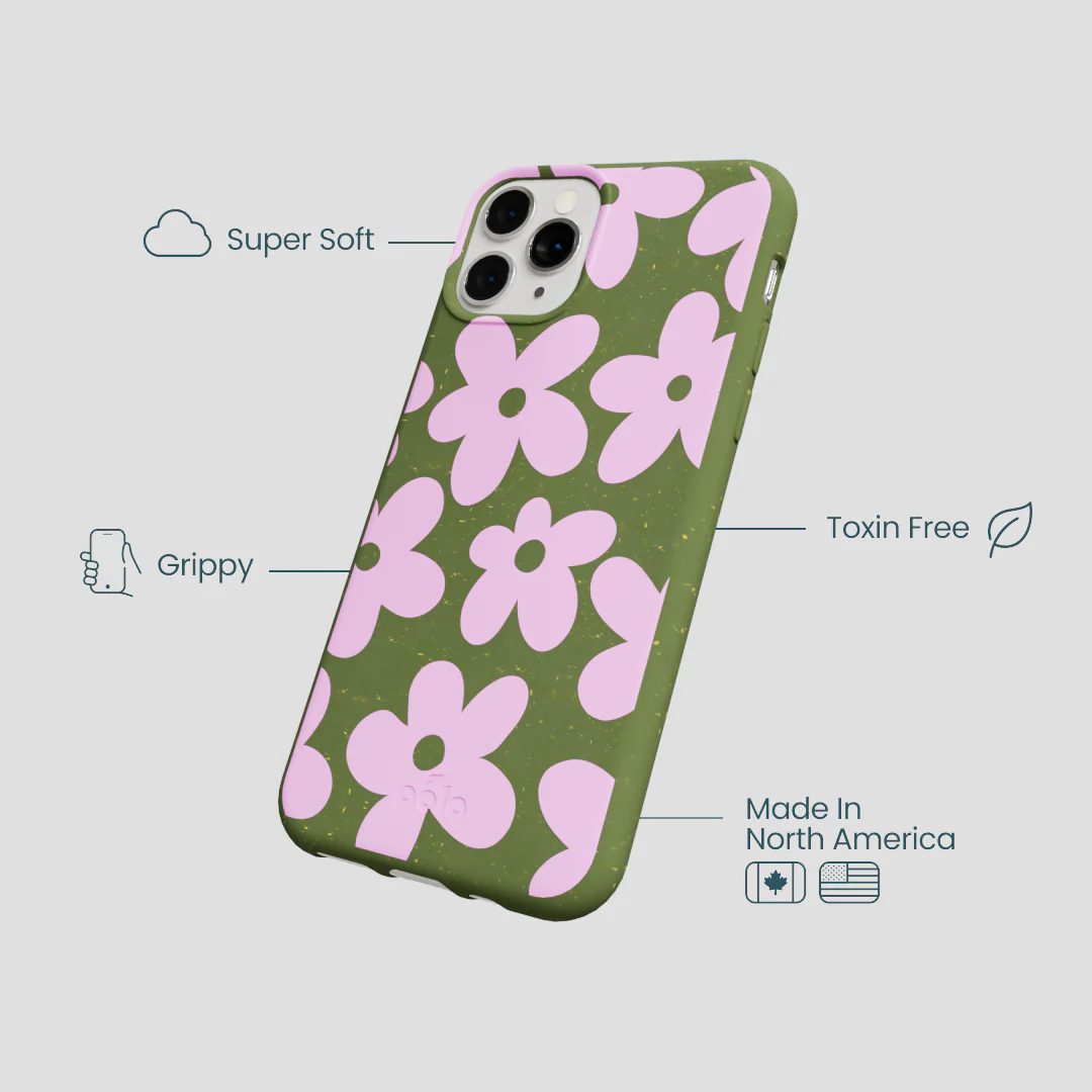 Forest Floor Pink Blooms iPhone 11 Pro Case - Image 4