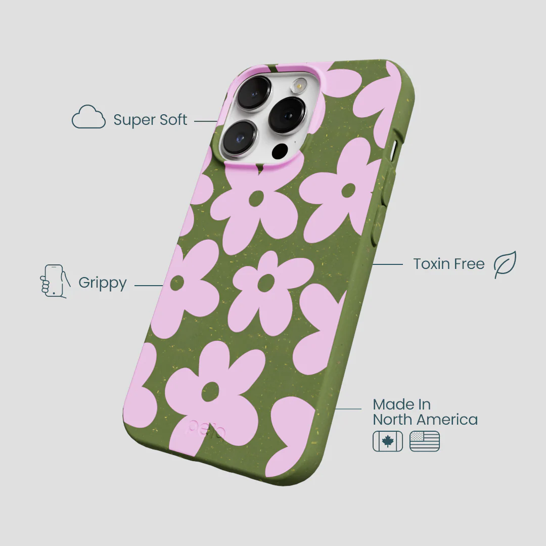 Forest Floor Pink Blooms iPhone 13 Pro Max Case - Image 4