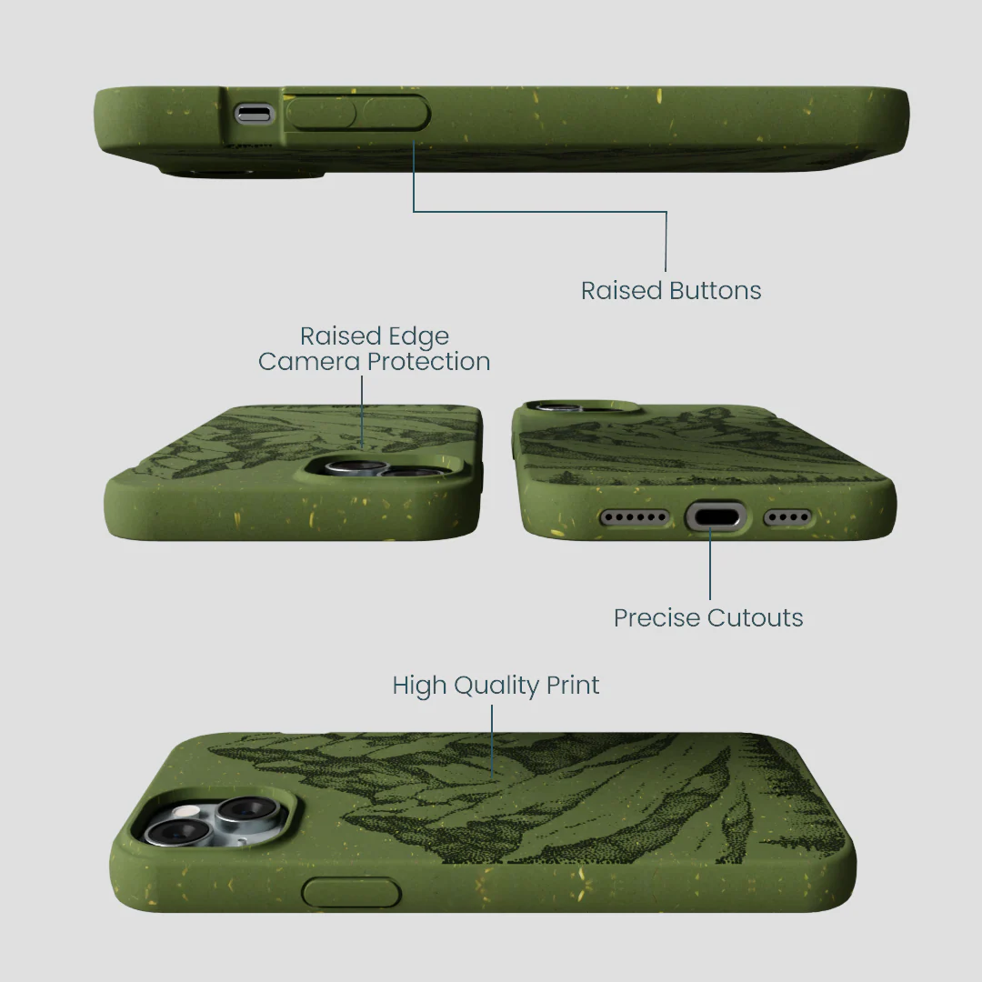 Forest Floor Quiet Climb iPhone 14 Plus Case - Image 3