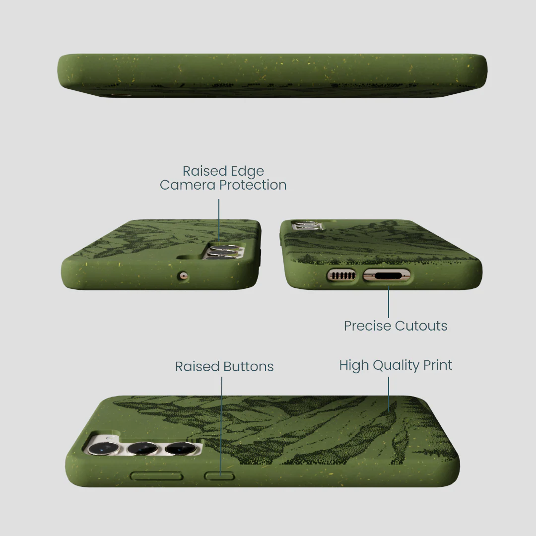 Forest Floor Quiet Climb Samsung Galaxy S24+(Plus) Case - Image 3