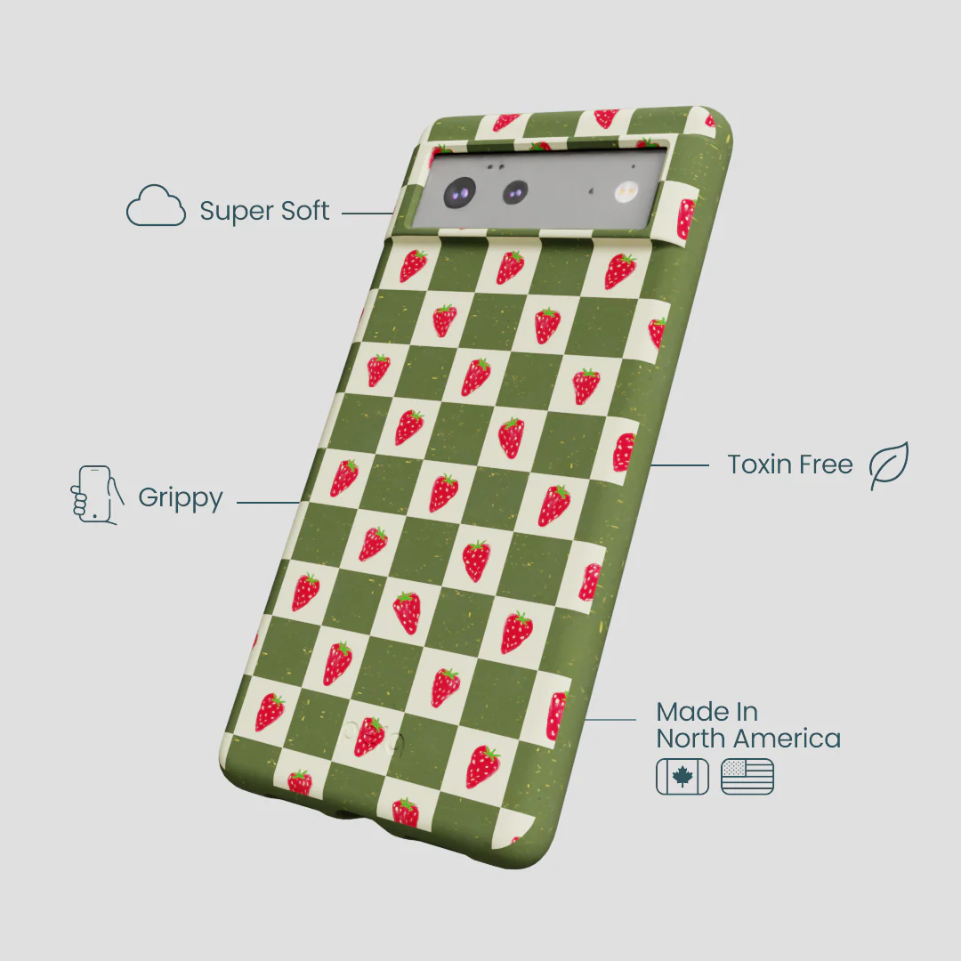 Forest Floor Strawberry Field Google Pixel 6 Case - Image 4