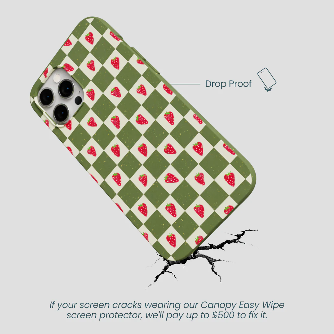 Forest Floor Strawberry Field iPhone 12 Pro Max Case - Image 5