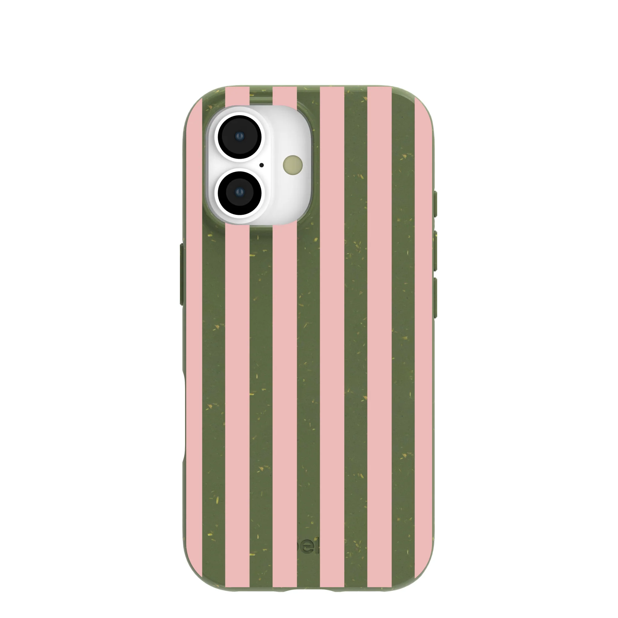 Forest Floor Strawberry Matcha Stripes iPhone 17 Case