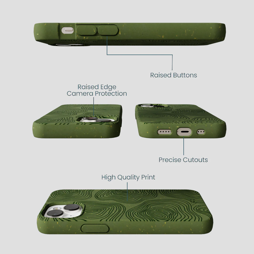 Forest Floor Time Etched iPhone 13 Case - Image 3