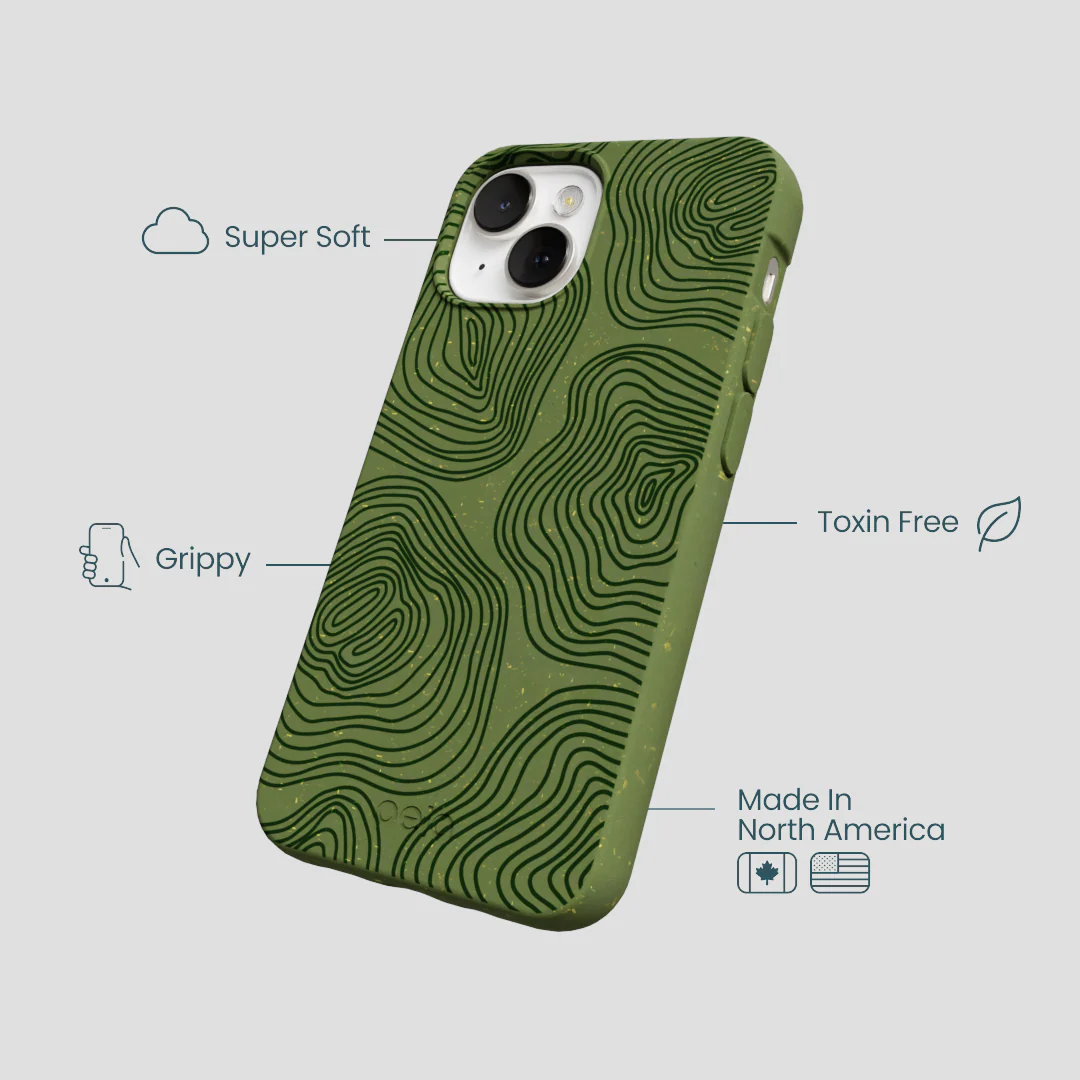 Forest Floor Time Etched iPhone 13 Case - Image 4