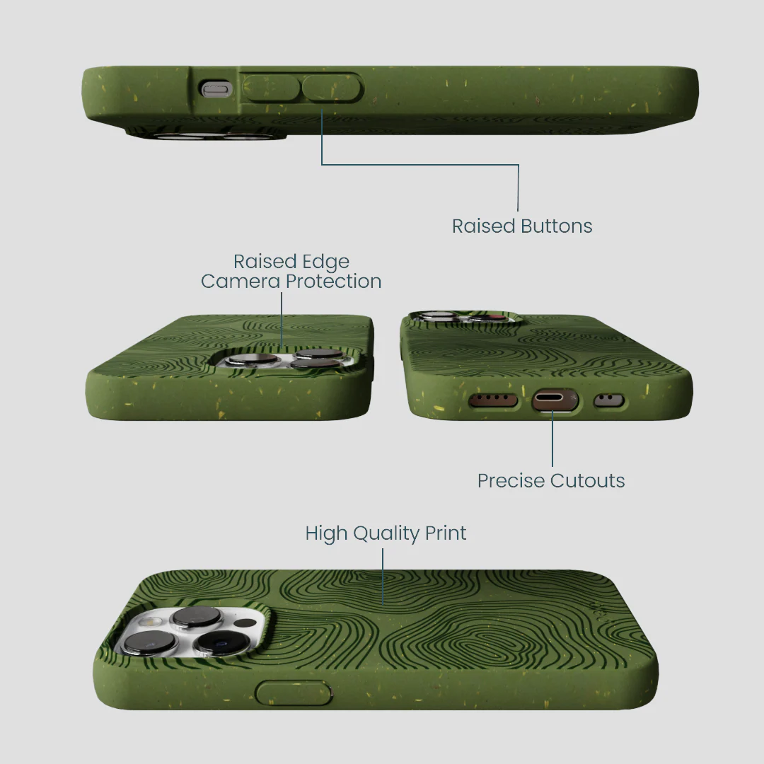 Forest Floor Time Etched iPhone 13 Pro Max Case - Image 3