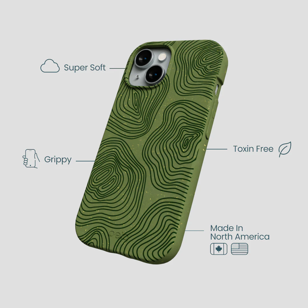 Forest Floor Time Etched iPhone 14 Case - Image 4