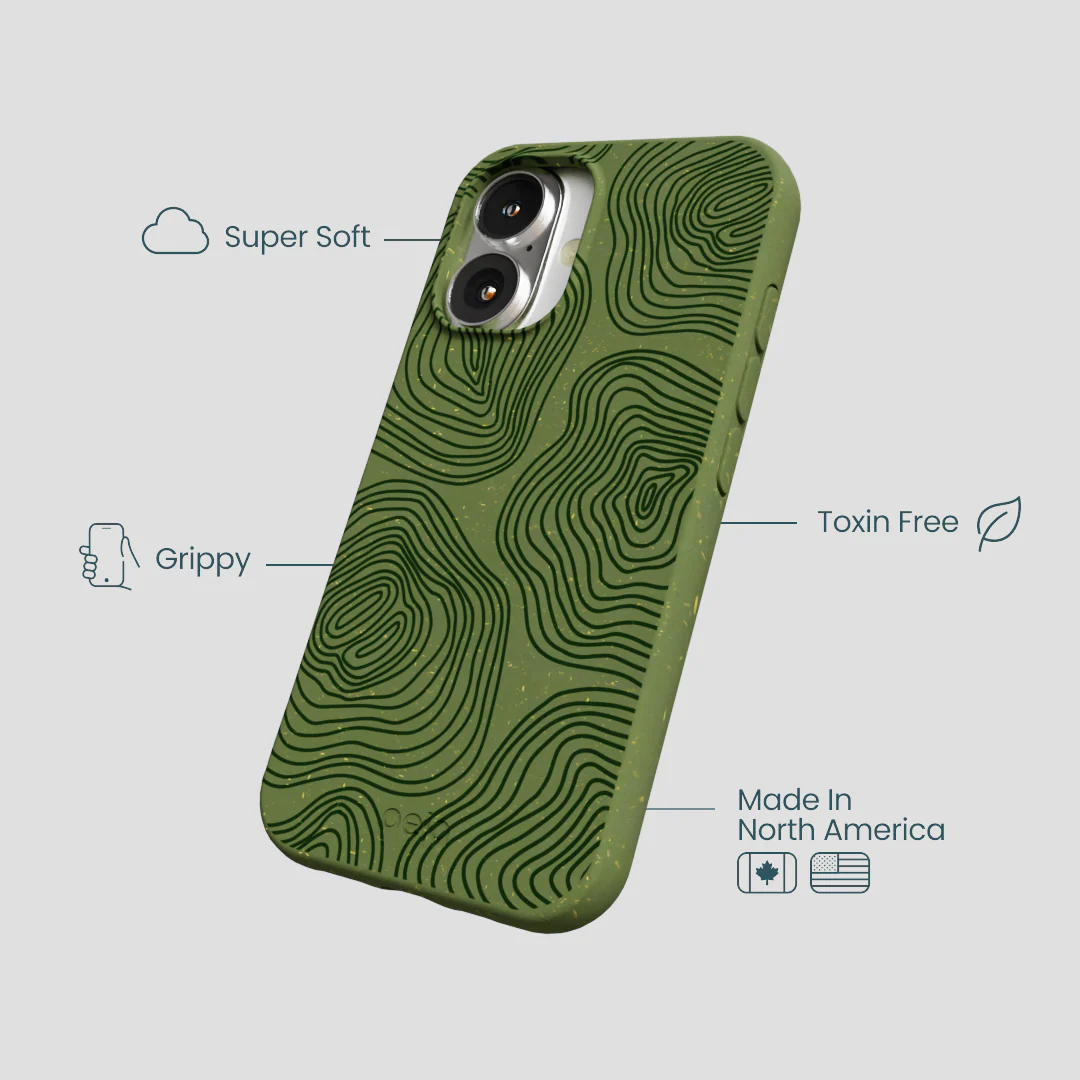 Forest Floor Time Etched iPhone 16 Case - Image 4