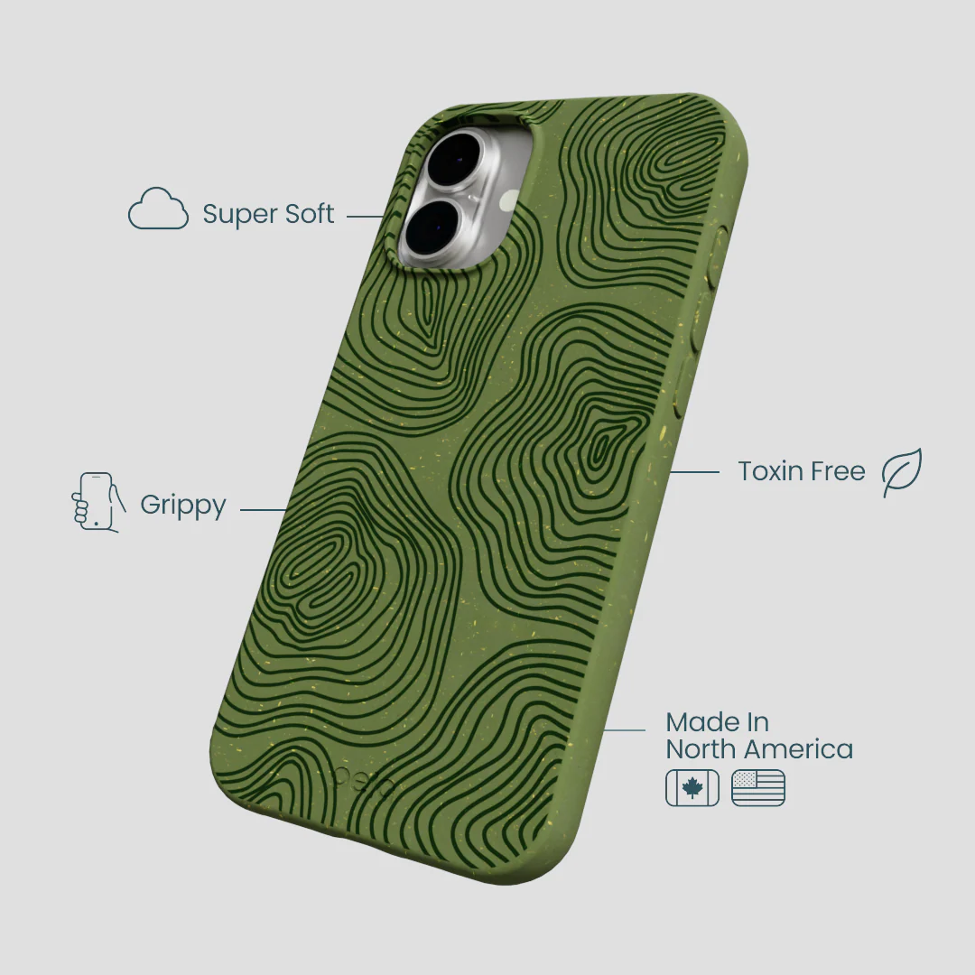Forest Floor Time Etched iPhone 16 Plus Case - Image 4