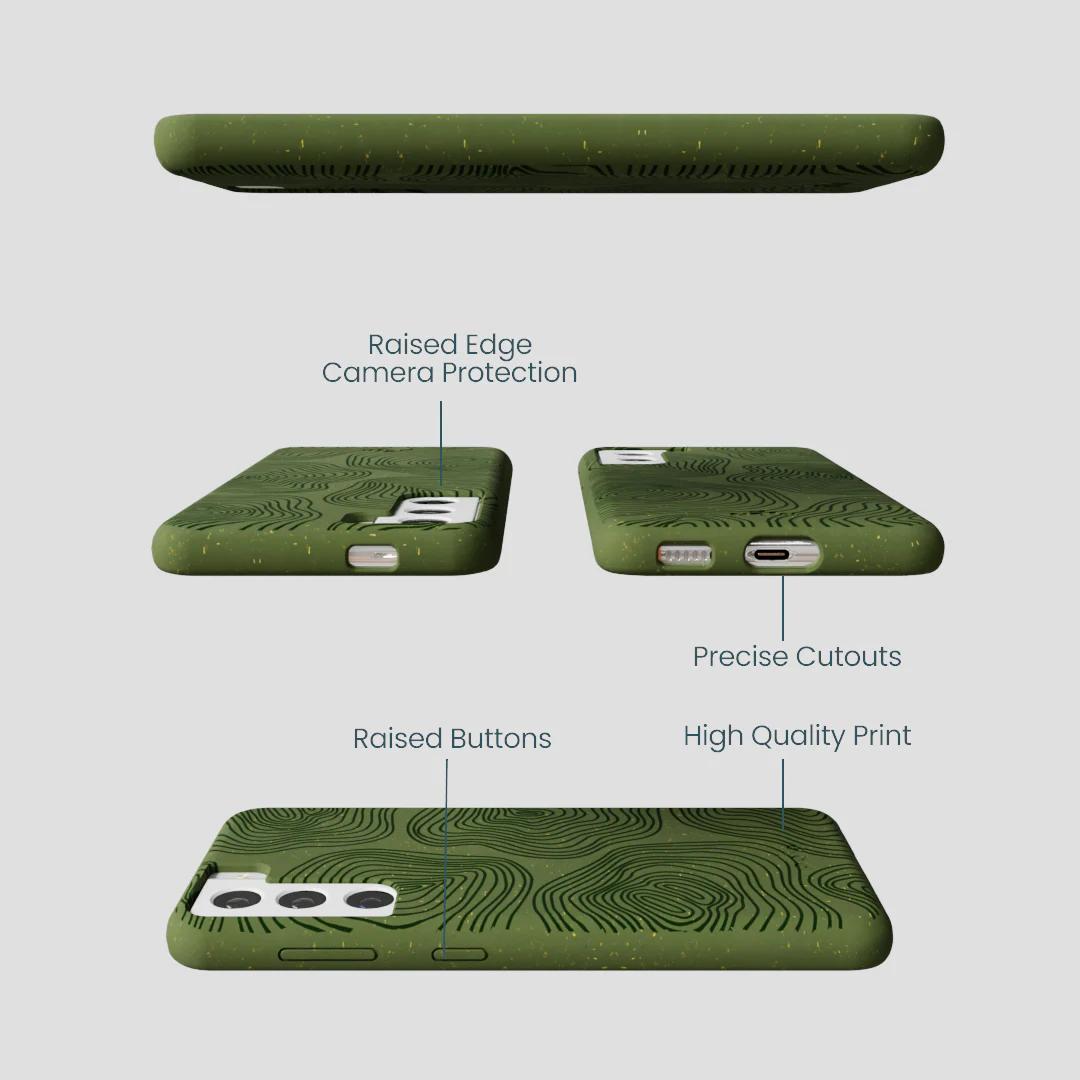 Forest Floor Time Etched Samsung Galaxy S21 Case - Image 3