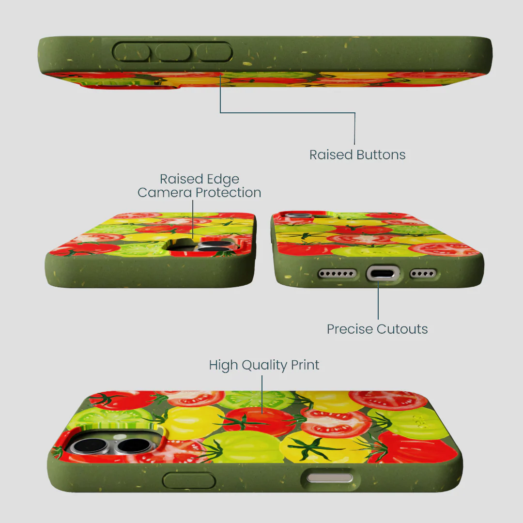 Forest Floor Tomato to Soup iPhone 16 Plus Case - Image 3