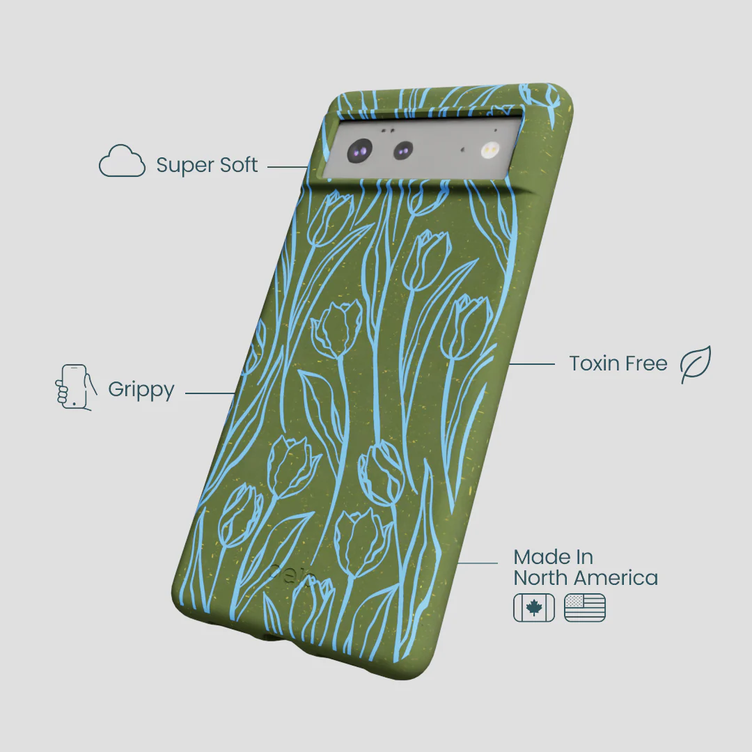 Forest Floor Tulip Dreams Google Pixel 6 Case - Image 4