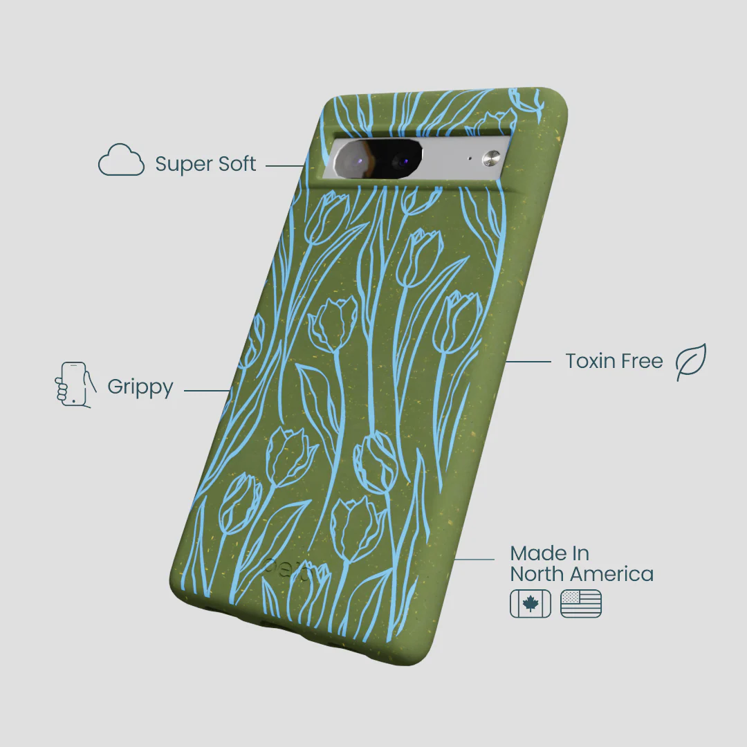 Forest Floor Tulip Dreams Google Pixel 7 Case - Image 4