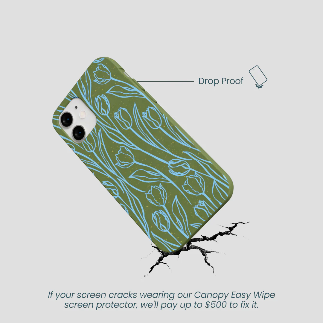 Forest Floor Tulip Dreams iPhone 12 Mini Case - Image 5