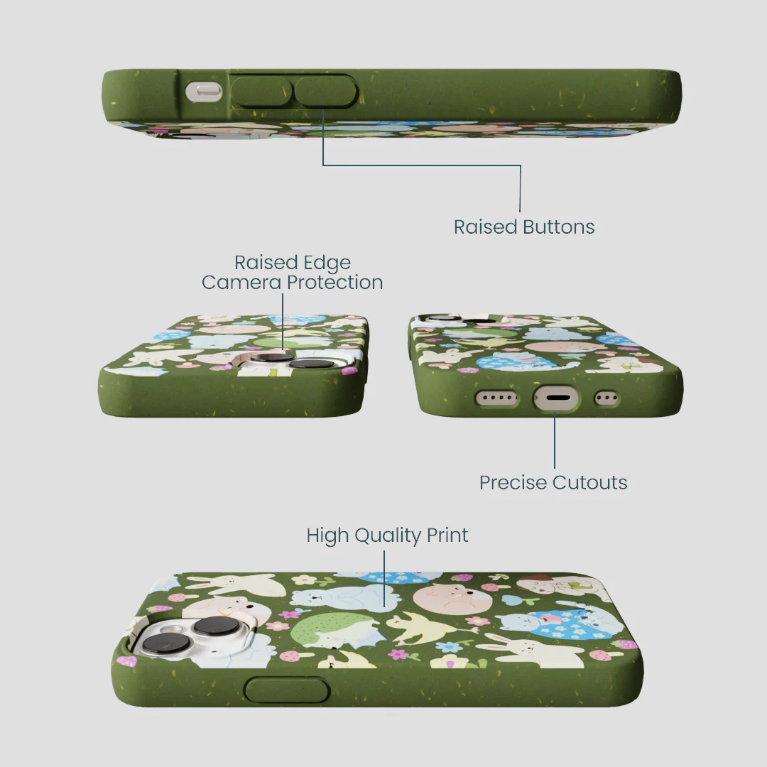 Forest Floor Wellness Creatures iPhone 13 Case - Image 3