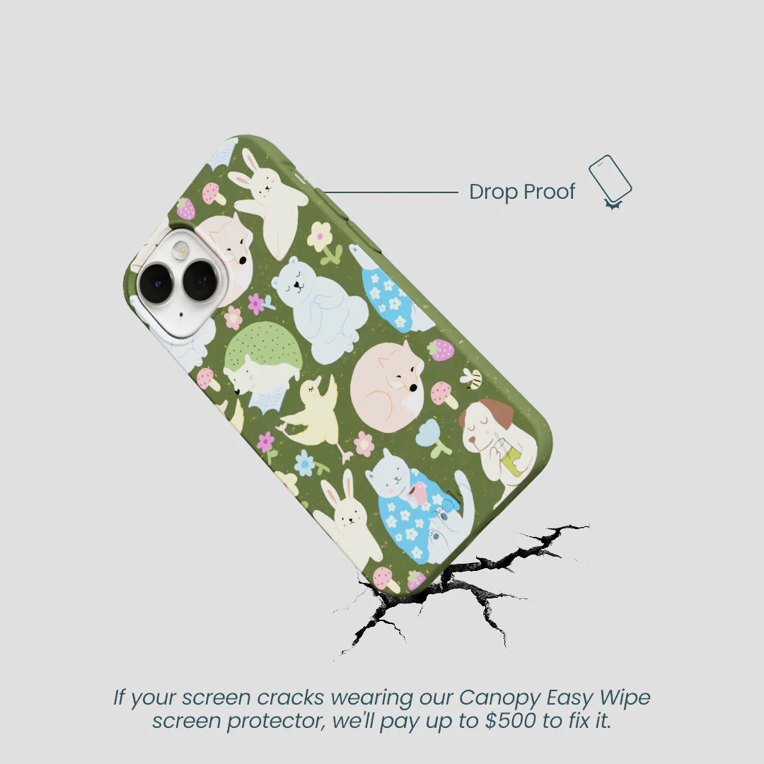Forest Floor Wellness Creatures iPhone 13 Mini Case - Image 5