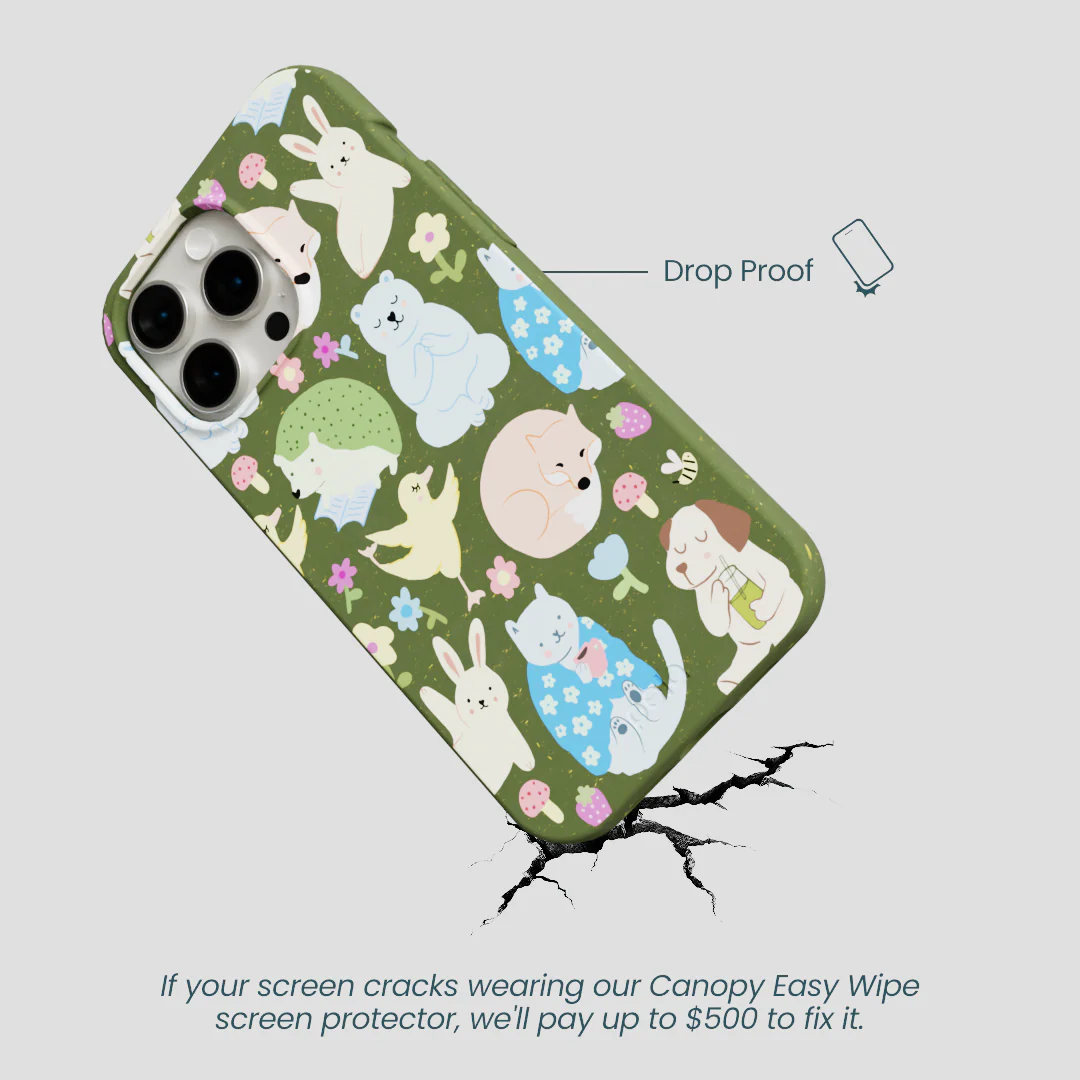 Forest Floor Wellness Creatures iPhone 15 Pro Max Case - Image 5
