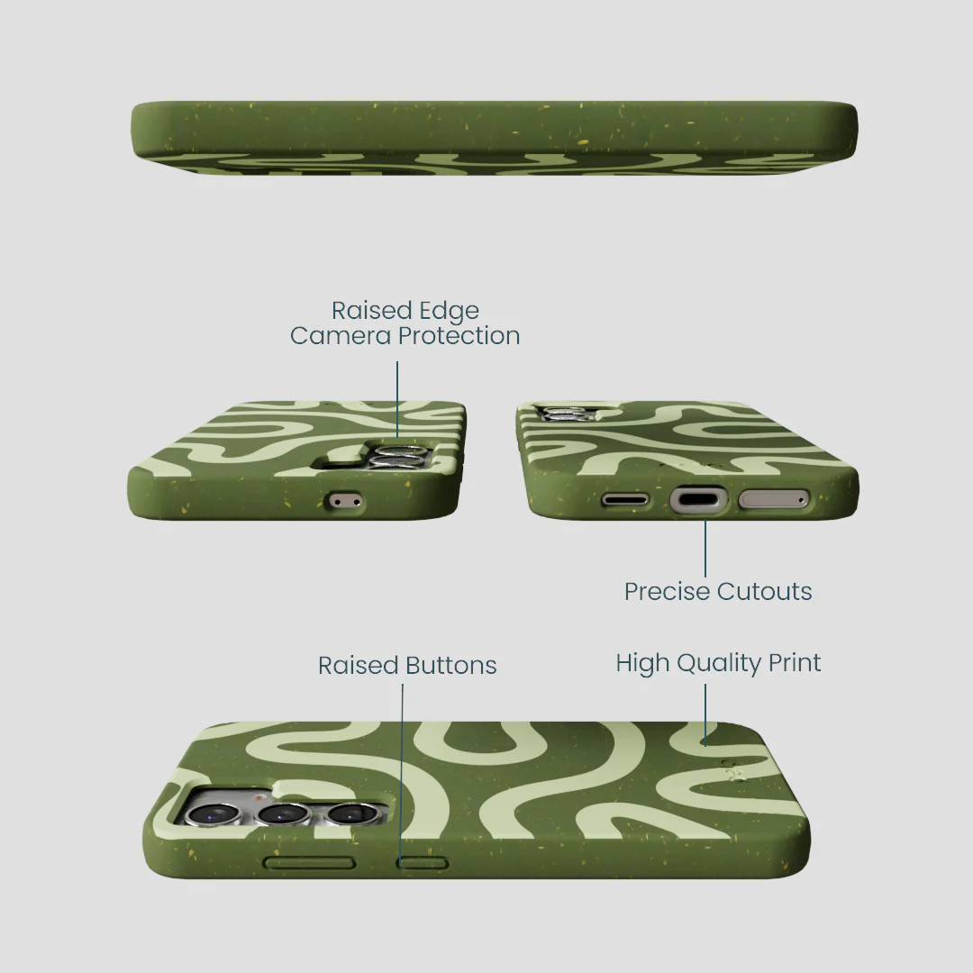 Forest Floor Wiggles Samsung Galaxy S25 Case - Image 3