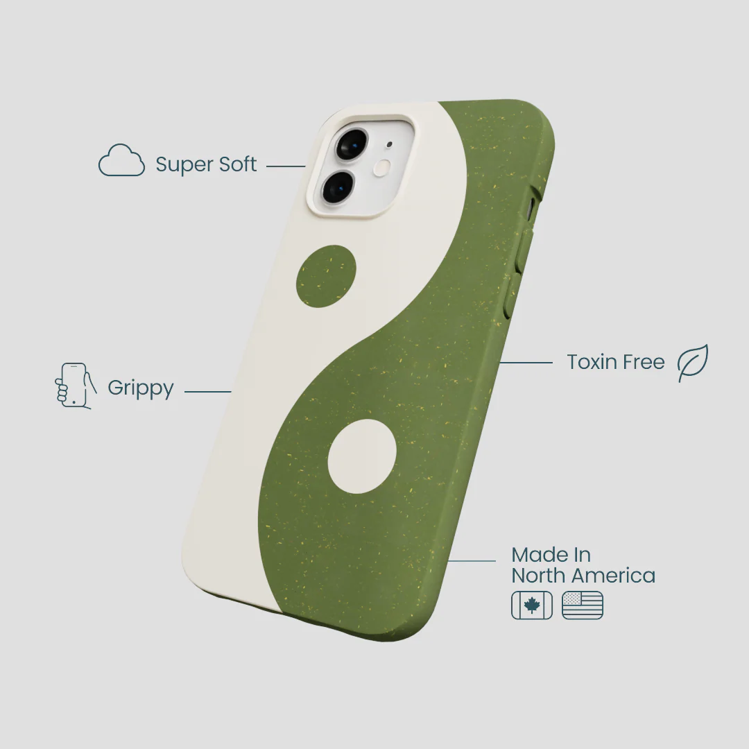 Forest Floor Yin Yang iPhone 12/ iPhone 12 Pro Case - Image 4