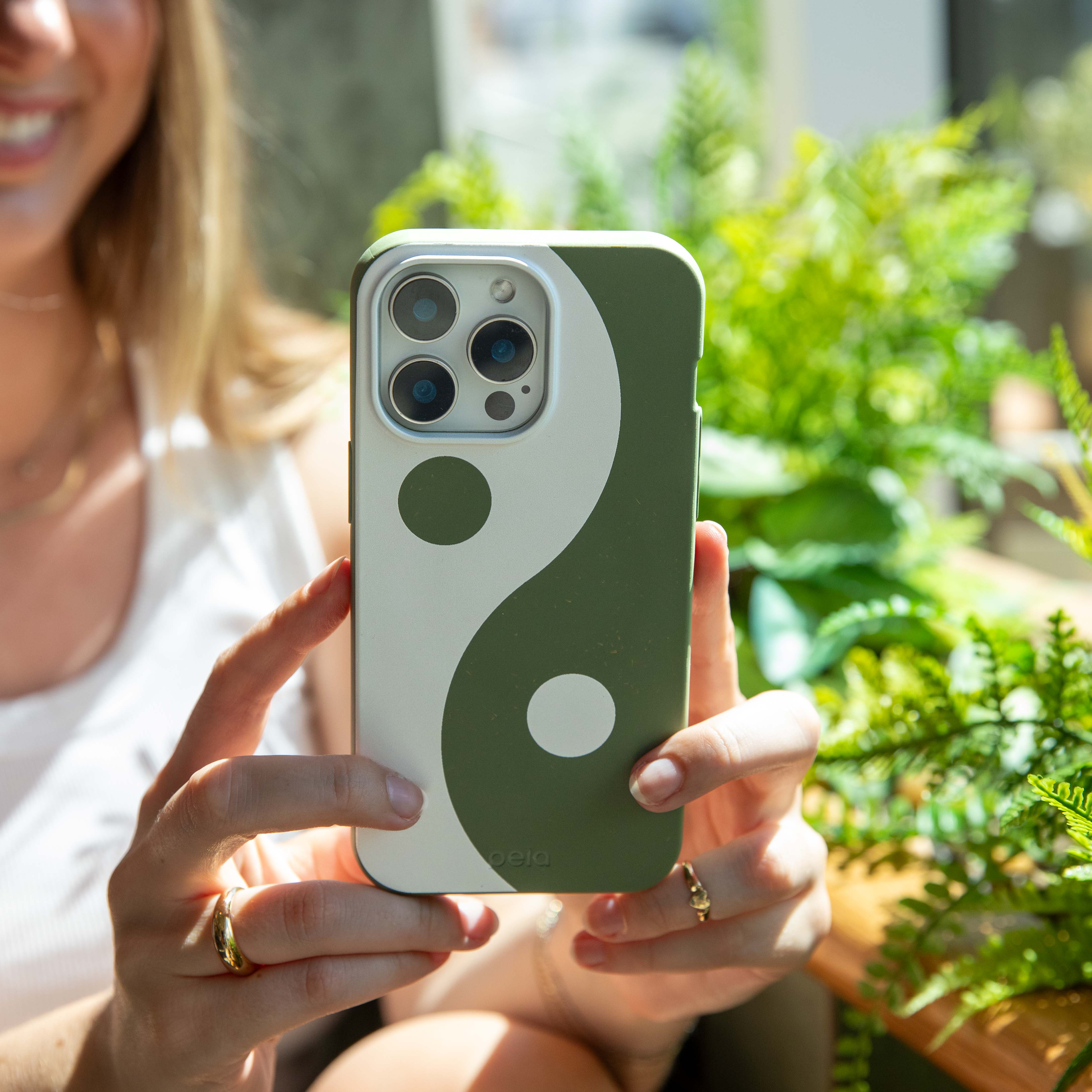 Forest Floor Yin Yang iPhone 13 Pro Max Case - Image 6