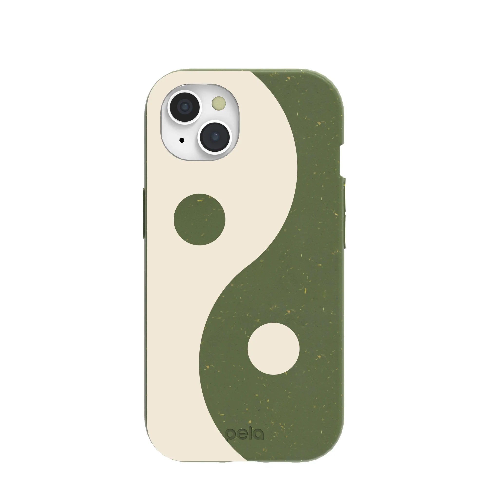 Forest Floor Yin Yang iPhone 15 Case