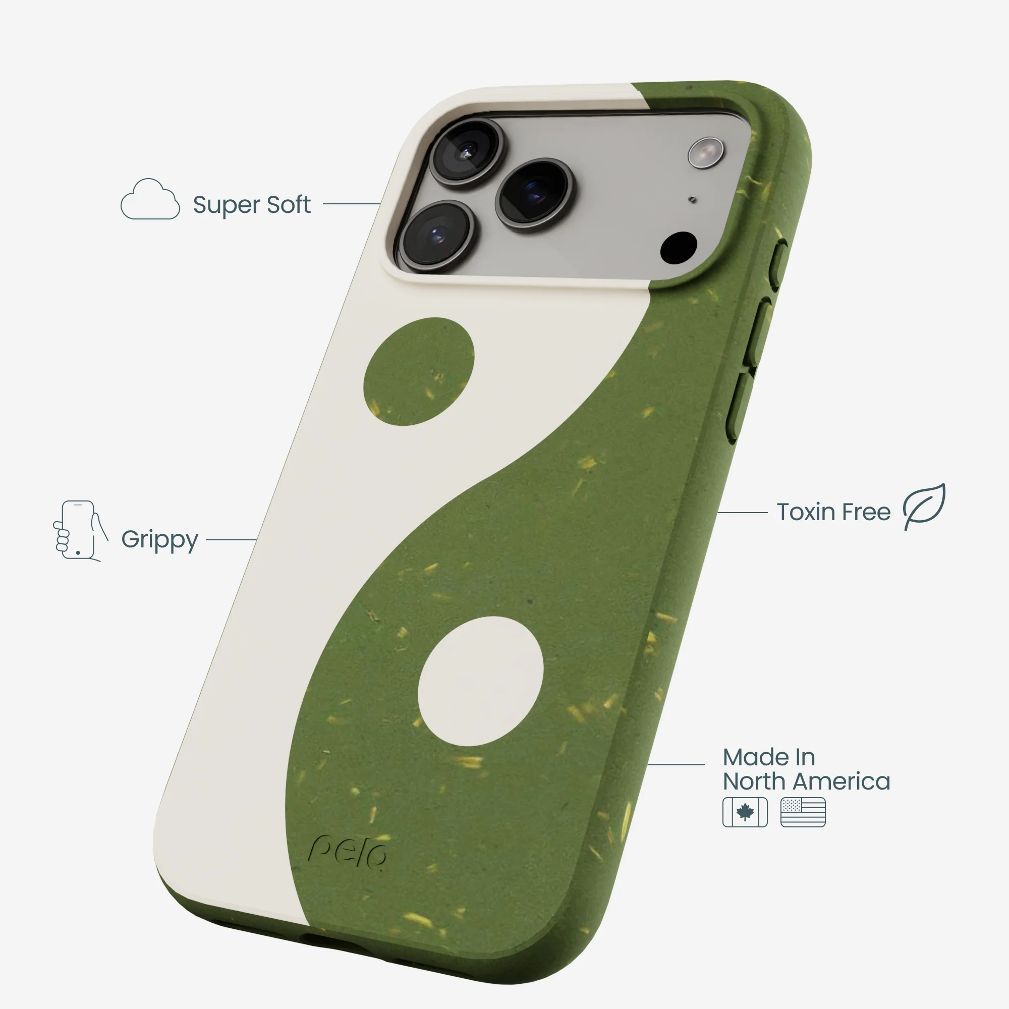 Forest Floor Yin Yang iPhone 17 Pro Max Case - Image 4