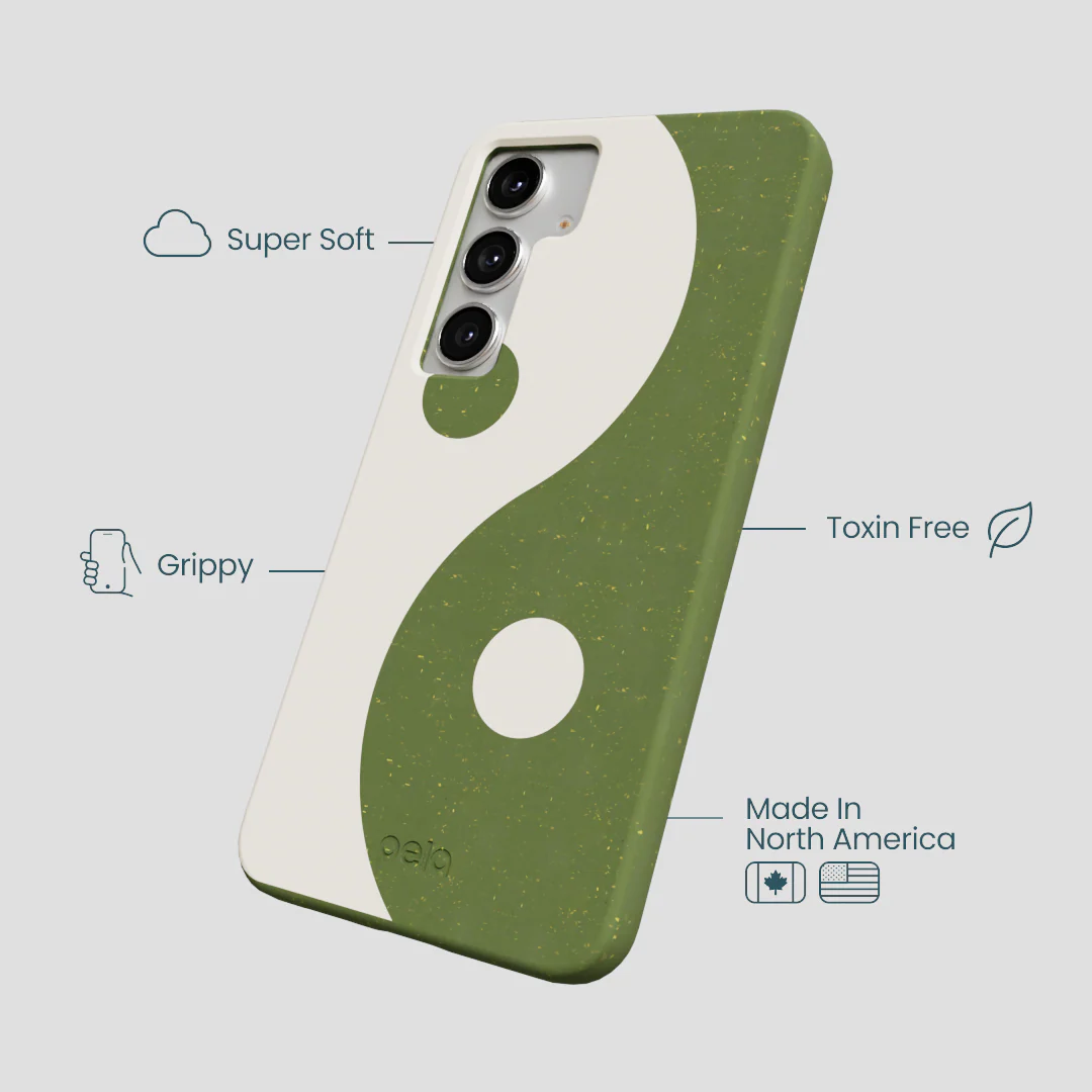 Forest Floor Yin Yang Samsung Galaxy S25+(Plus) Case - Image 4