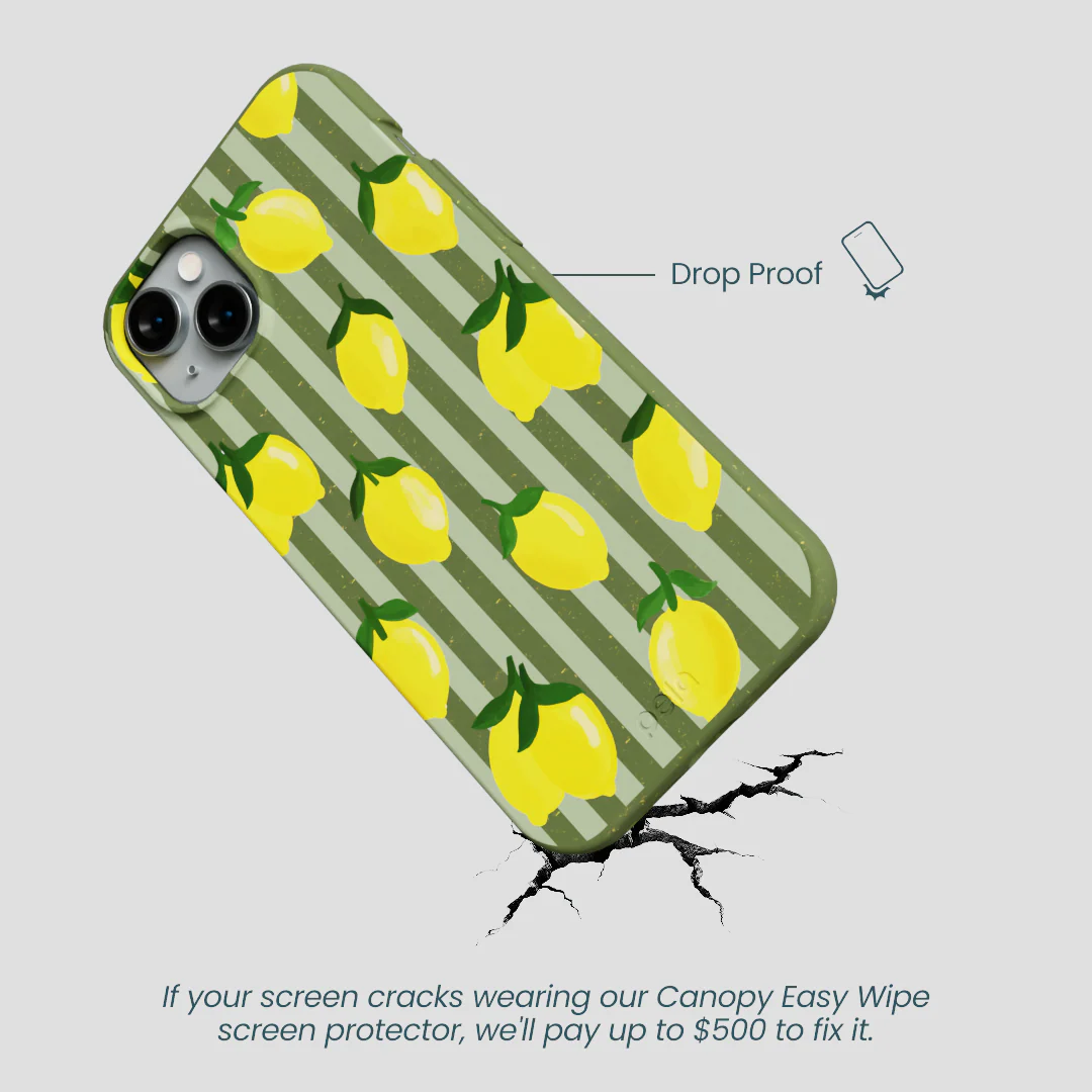 Forest Floor Zesty Lines iPhone 14 Plus Case - Image 5