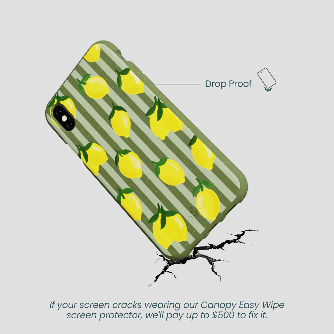Forest Floor Zesty Lines iPhone XR Case - Image 5